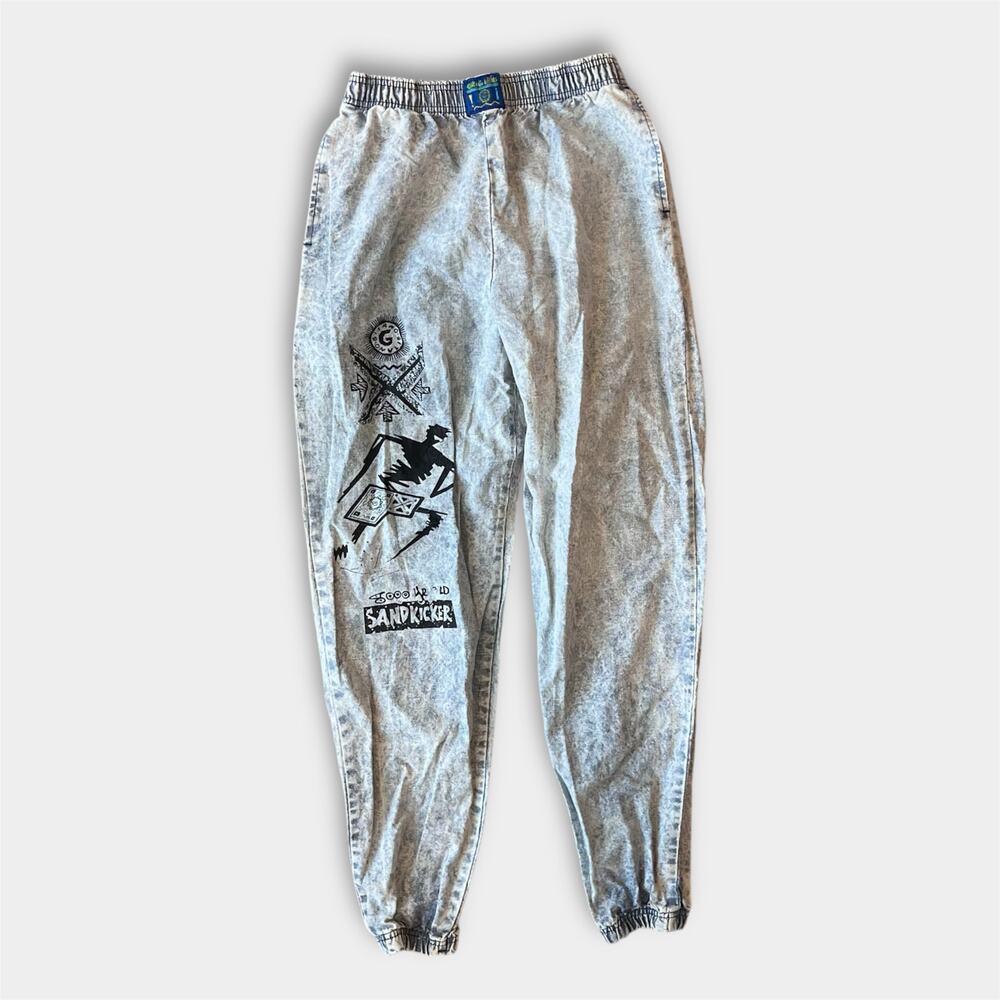 Vintage Gitano Acid Wash Origins Jogger Jeans L 14-16